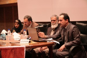 The World of Kufic Script: Historical Secrets, Contemporary Needs • Academic meeting on Kufic Script in collaboration with scholars and artisans • Opening ceremony of Kufic Manuscripts by “Seyed M Vahid Mousavi Jazayeri” 30th Nov 2012